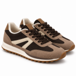 Zapatillas Deportivas Nestle Retro Marrón y Beige