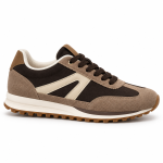 Zapatillas Deportivas Nestle Retro Marrón y Beige